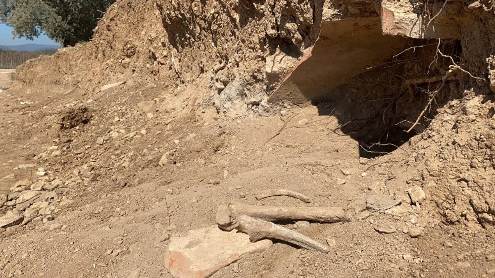 Bin 500 yıllık mezar bulundu