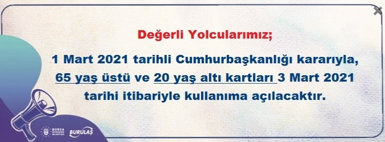 Burulaştan, 65 Yaş Üstü Ve 20 Yaş Altı Açıklaması