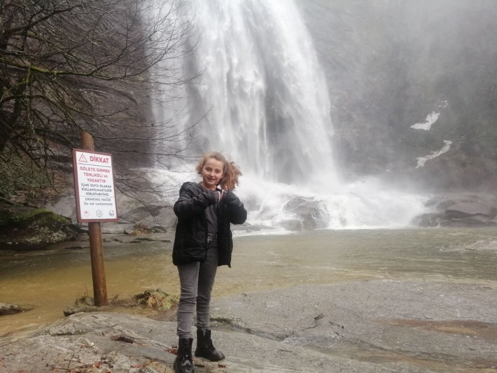 KAR SULARI ERİDİ ŞELALELER COŞTU