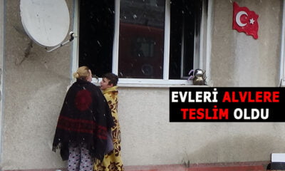 Anne ve çocukları canlarını zor kurtardı!