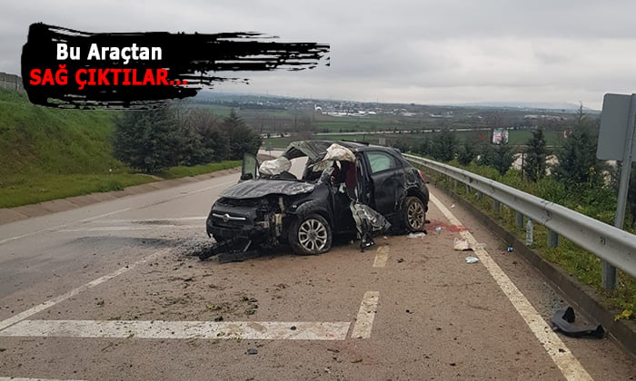 Karacabey’de kaza: 2 yaralı!