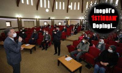 İnegöl’de işsiz vatandaş kalmayacak