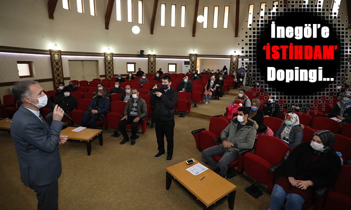 İnegöl’de işsiz vatandaş kalmayacak