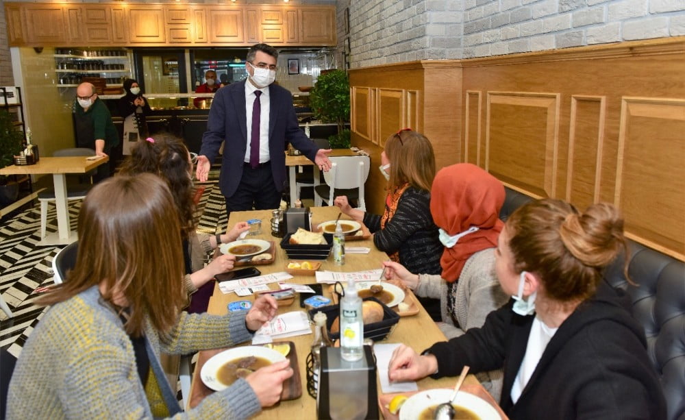 Kepenk Açan Esnafa Yılmazdan Zi̇yaret