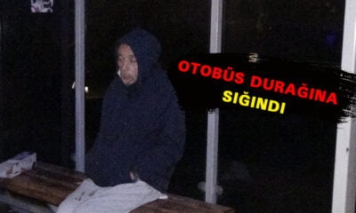 Otobüs durağında kalan şahıs için seferber oldular