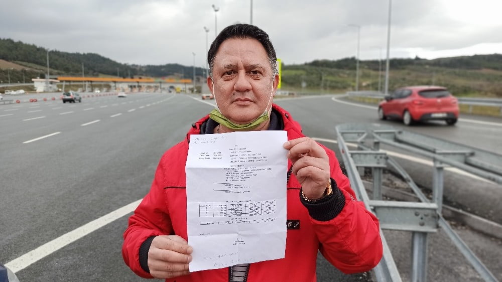 Otoyol Geçi̇ş Ücreti̇ni̇ Ödemeyi̇ Unutunca İcralık Oldu