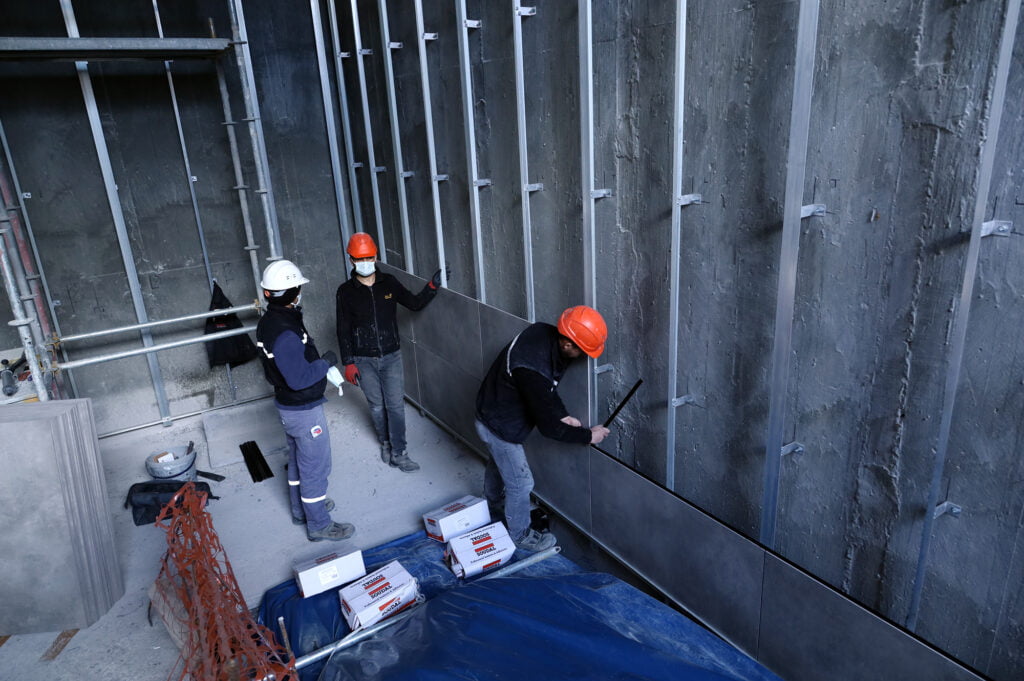 Yeni Metro İstasyonunda Çalışmalar Hızlandı