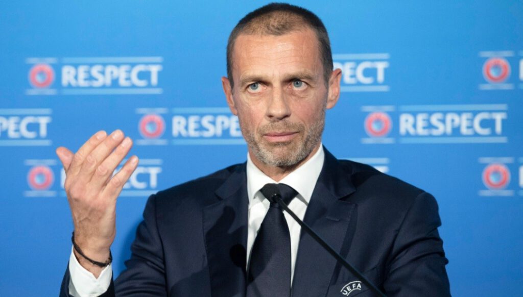 UEFA Başkanı Aleksander Ceferin: “Bu kaos bizi daha güçlü yapacak”