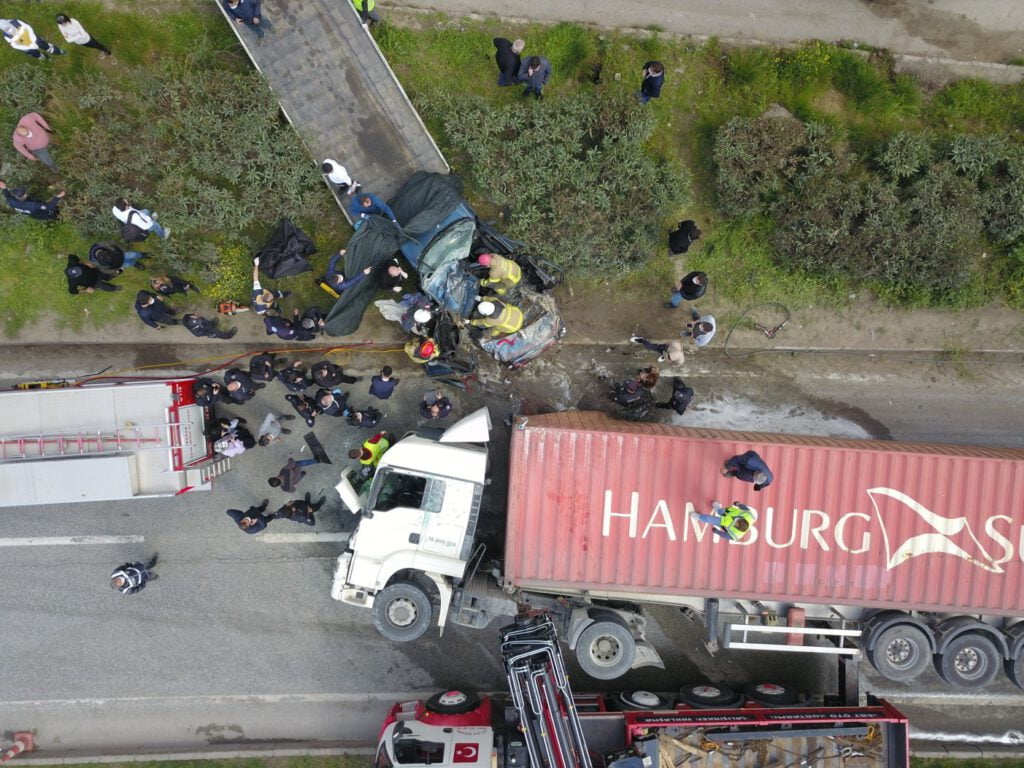 Orhangazi’de tır faciası