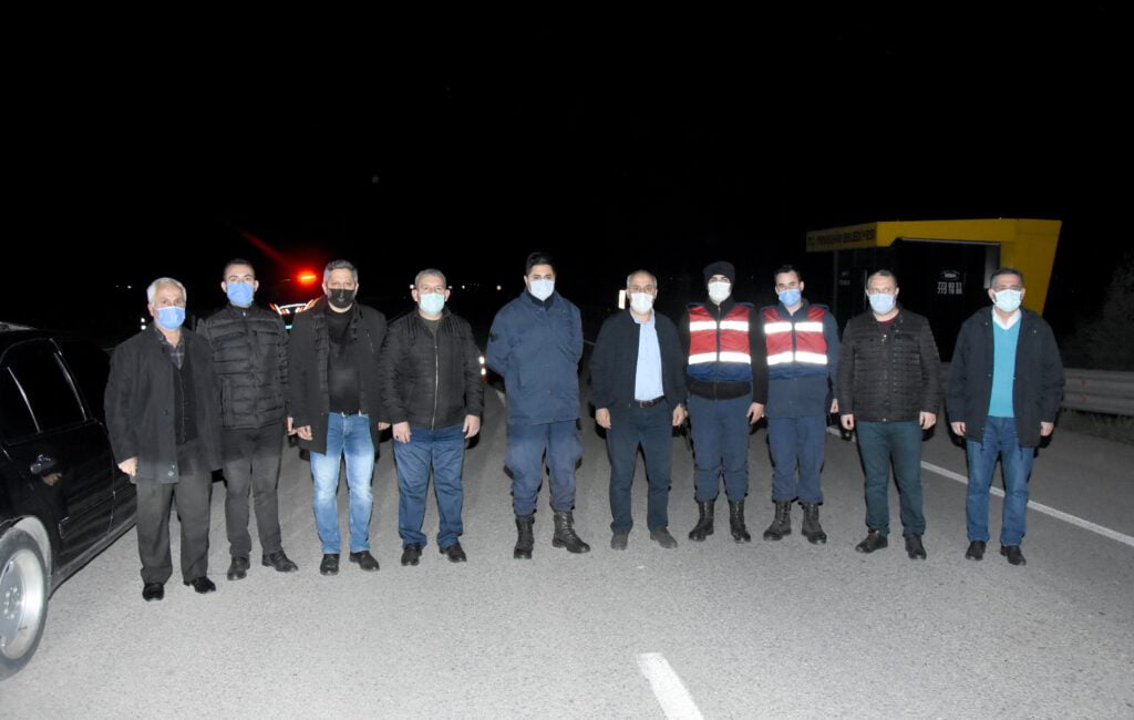 Başkan Aydın’dan görev noktalarına ziyaret