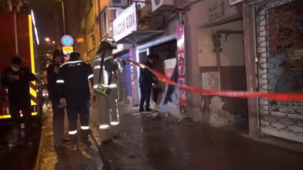 Bursa’da işyerine molotoflu saldırı