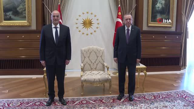 Erdoğan, Yunanistan Dışişleri Bakanı Dendias’ı kabul edecek