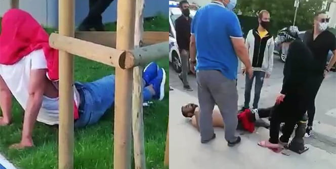 Ümraniye’de çocuk parkında silahlı bıçaklı kavga: 2 yaralı