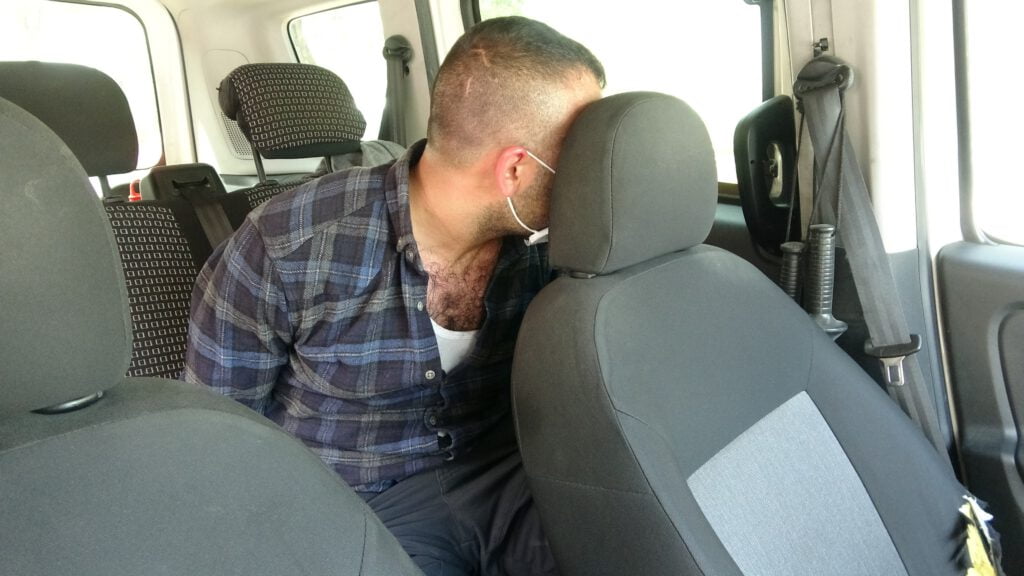 Ne lüks aracı ne izin belgesi onu kurtaramadı!