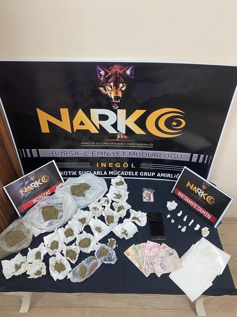 Bursa’da uyuşturucu operasyonu: 4 gözaltı