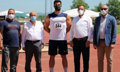 Osmangazili atlet rekor geliştirdi
