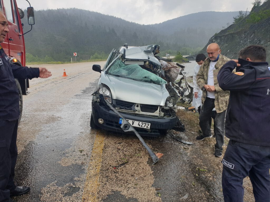 Yağmurla gelen facia; 1 ölü, 2 yaralı