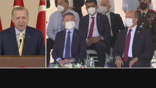 Cumhurbaşkanı Erdoğan: “Müzakereler iki toplum değil, iki devlet olarak yürütülmelidir”