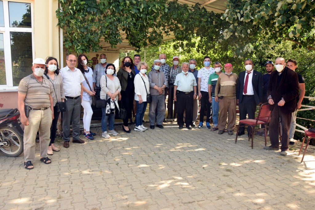 CHP İl Başkanı Karaca, zarar gören Karacabey köylerini ziyaret etti