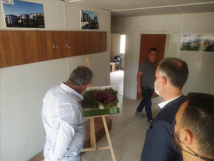 İnegöl’de Bursa’nın en büyük Toki projesi yükseliyor