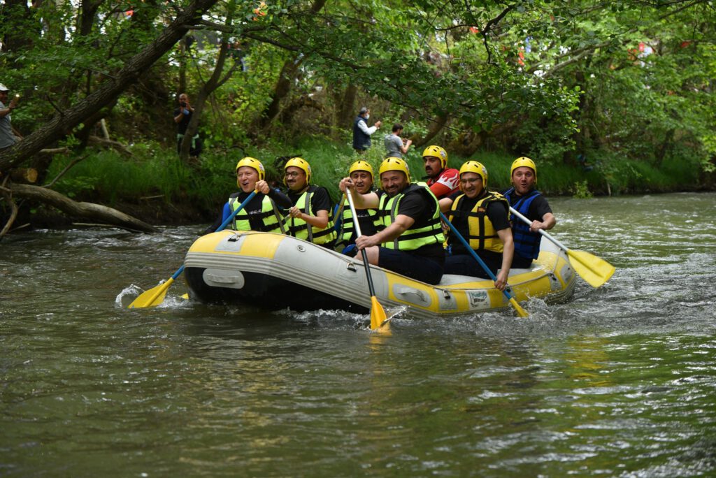 Marmara’nın rafting parkuru Orhaneli’de açıldı