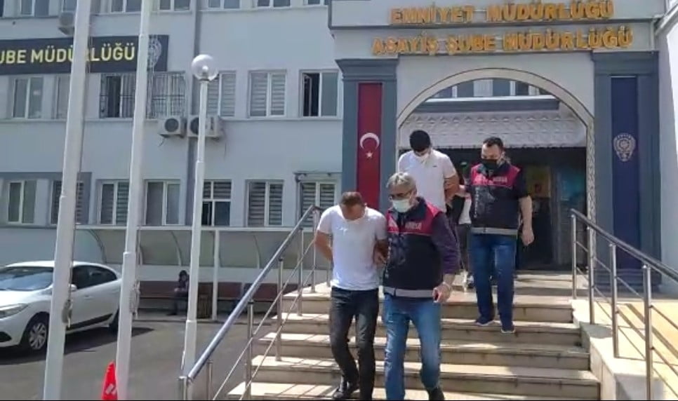 Bursa polisi 350 bin liralık hırsızlık yapan 5 kişiyi yakaladı