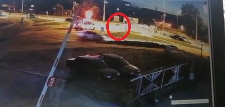 Bursa’daki feci kaza güvenlik kamerasına yansıdı