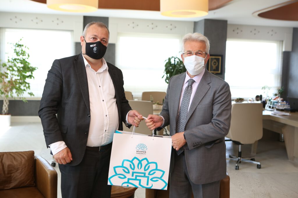 Bulgaristan Eğridere Belediye Başkanı Şaban’dan Nilüfer’e ziyaret