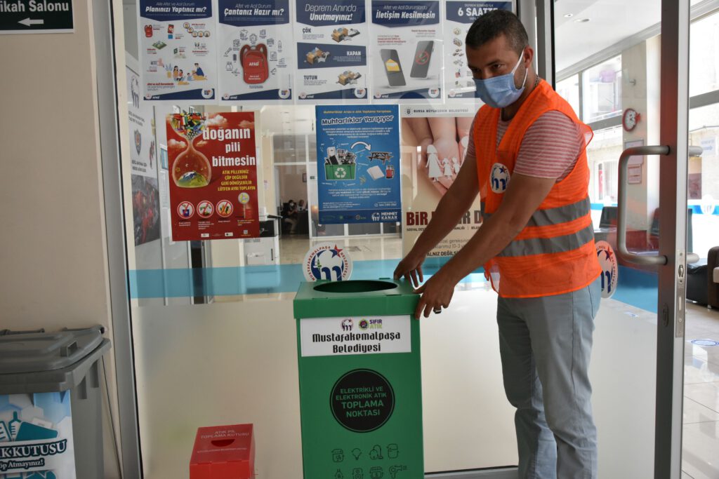 Mustafakemalpaşa’da hedef ‘Sıfır E-Atık’