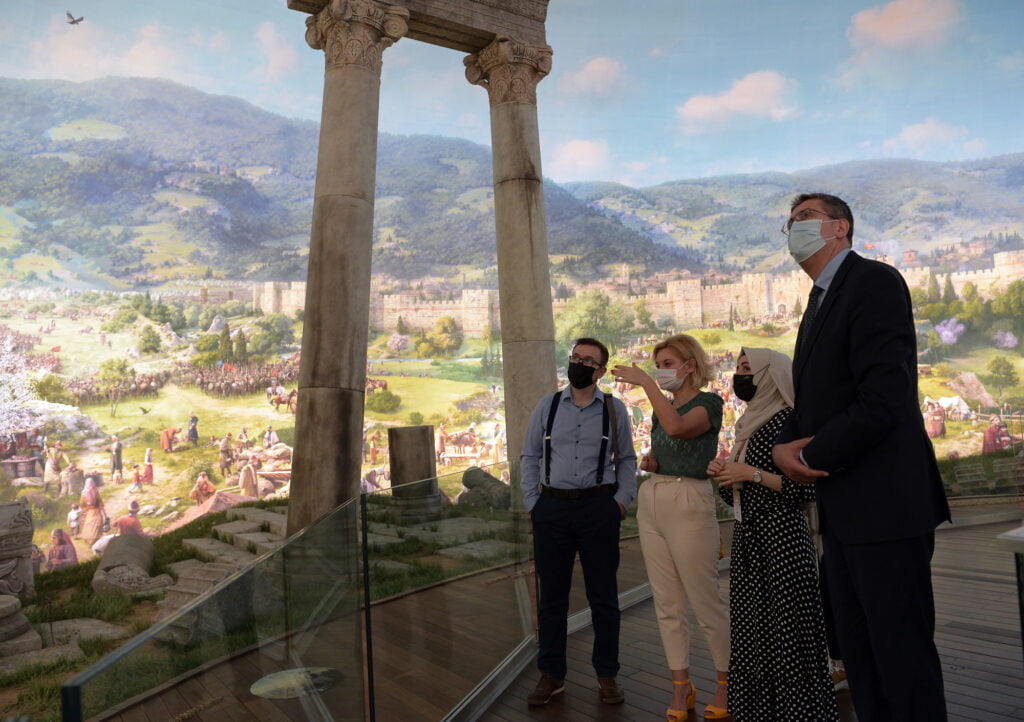 Başkan Dündar, Saraybosna Kanton Bakanı Avdic’i Ağırladı