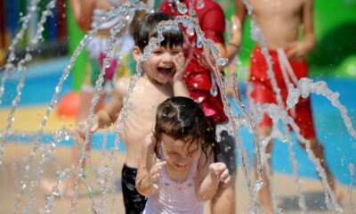 Çocuklara müjde; Su Oyunları Parkı yeniden hizmette