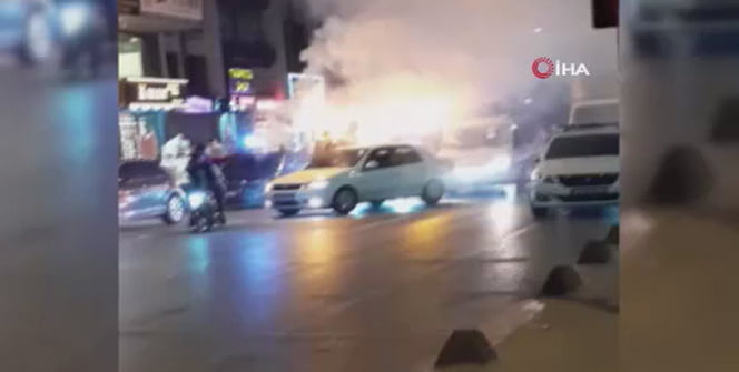 Asker eğlencesinde polisi görünce kaçtılar