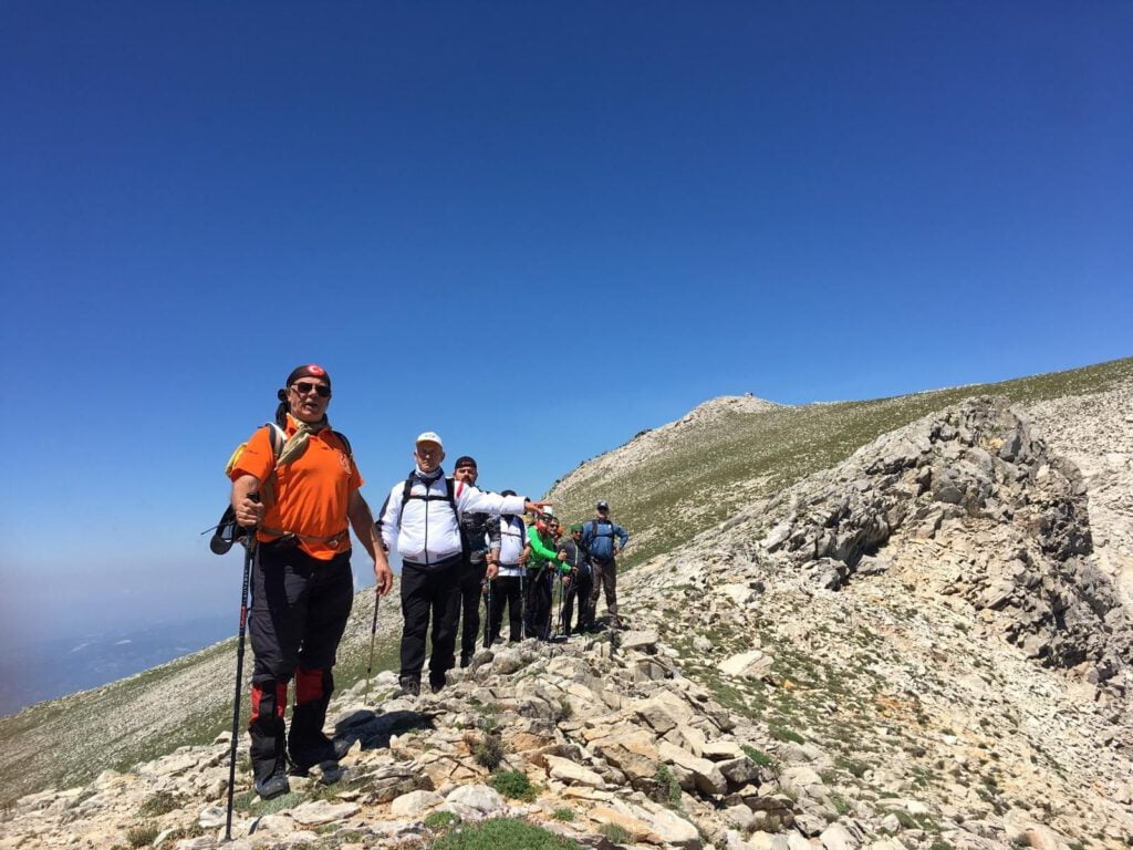 15 Temmuz içi̇n zi̇rveye yürüdüler