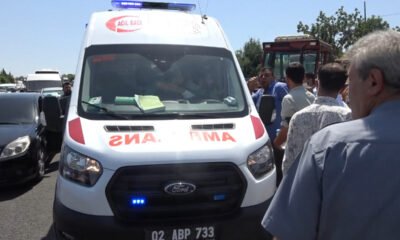Ambulansa yol verilmeyince doğum yolda oldu