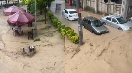 Bursa sular altında kaldı