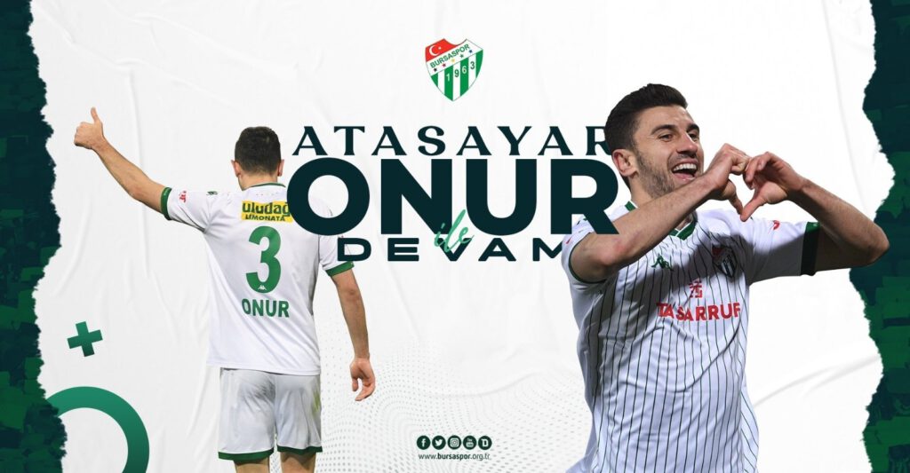 Bursaspor, Onur Atasayar’la yeniden anlaşmaya vardı