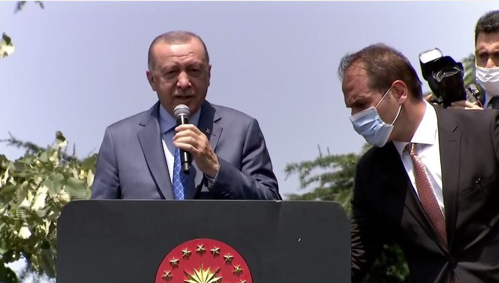 Cumhurbaşkanı Erdoğan’dan Tank Palet açıklaması