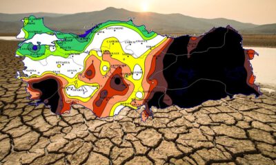 Meteorolojinin haritasında ‘kuraklık’ tehlikesi