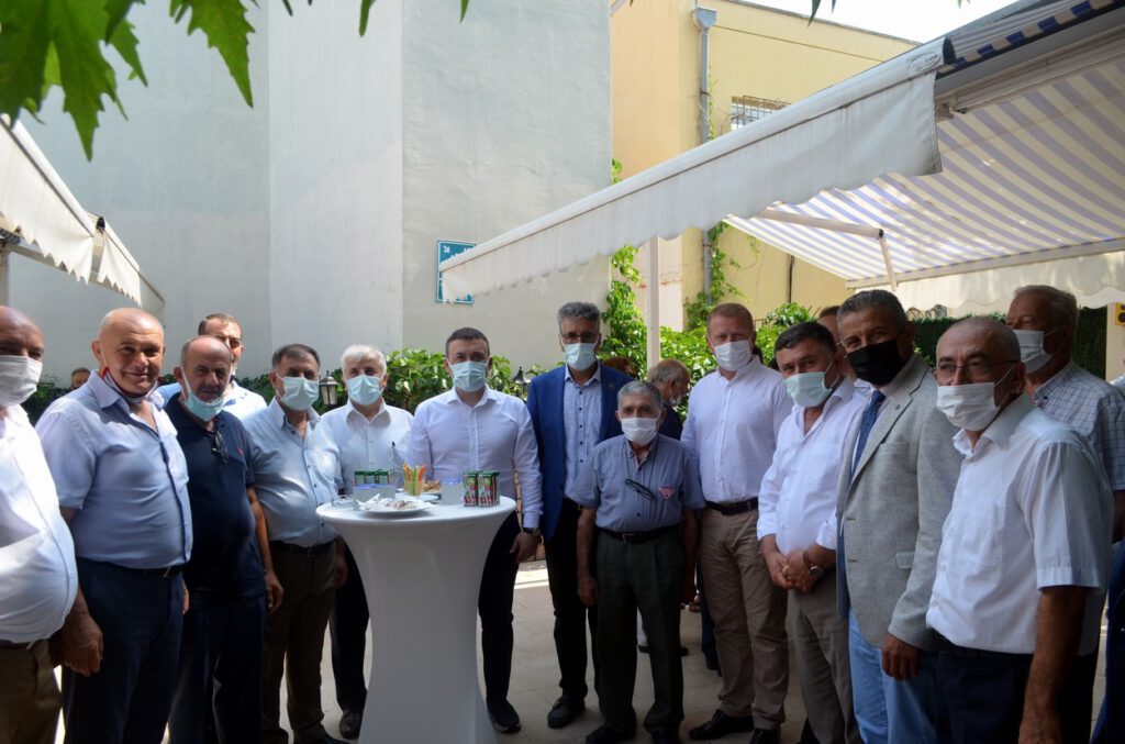 Mudanya protokolü bayramlaştı