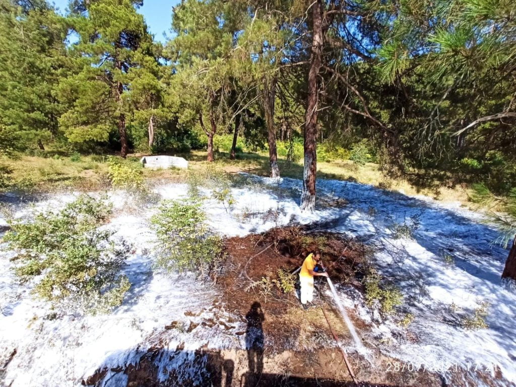Mustafakemalpaşa’da faciadan dönüldü