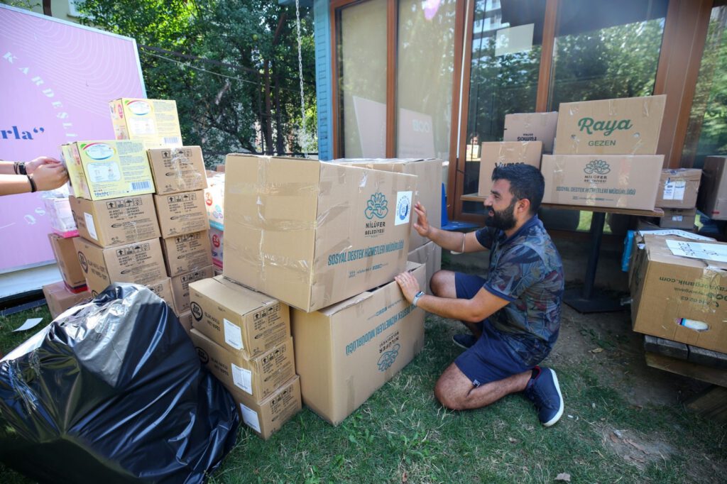 Nilüfer’den Manavgat’a dayanışma eli