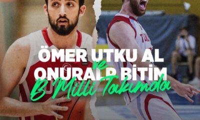 Ömer Utku Al ve Onuralp Bitim Milli takımda