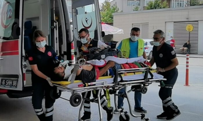 Arabanın altında kaldı ve feci son…