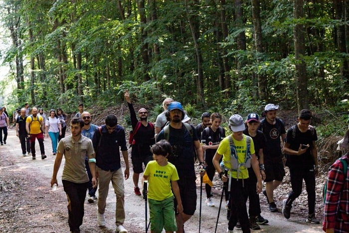İnegöllüler tabiatla buluştu