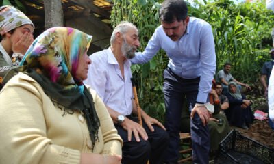 Selde kaybolan Batuhan Delihasan’ın ailesini Bakan Murat Kurum teselli etti