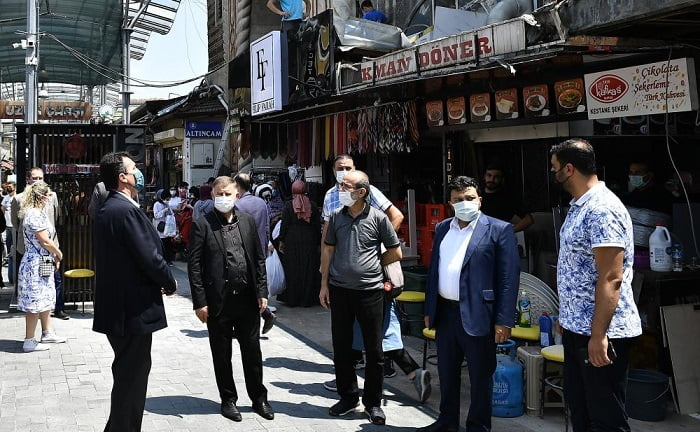 Dündar’dan geçmiş olsun ziyareti