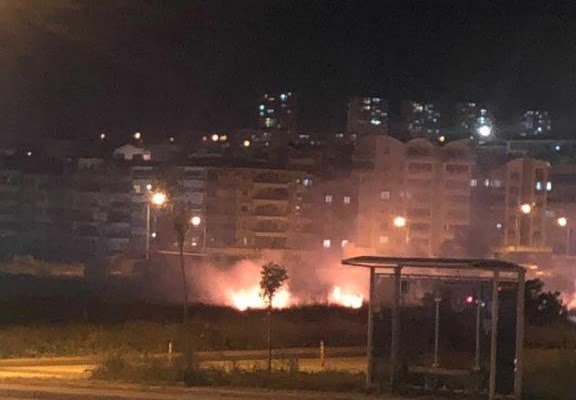 Bursa’da havai fişekler yangına sebep oldu