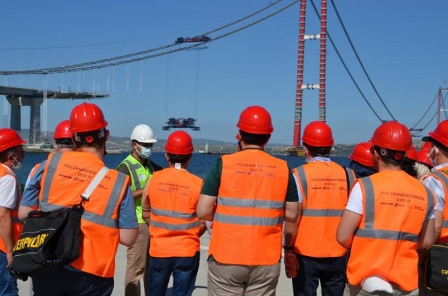 1915 Çanakkale Köprüsü hayran bıraktı