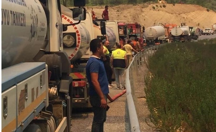 İnegöl ekibi desteğini sürdürüyor