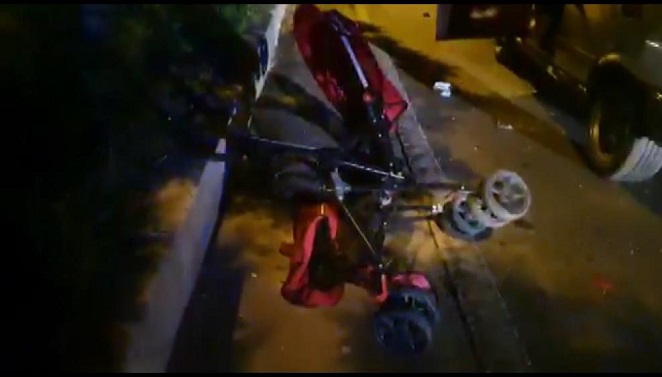 Yolun karşısına geçmek isterken…